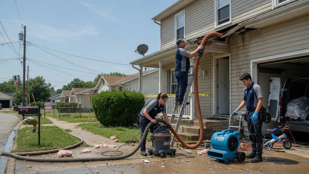 Water Damage Restoration in Marble City, OK near me